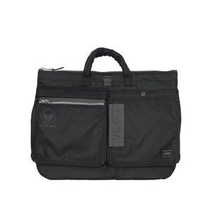 PORTER YOSHIDA Air Force Messenger Bag Men BLACK Crossbody